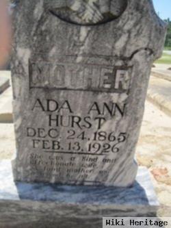 Ada Ann Davis Hurst