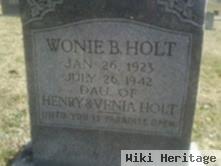 Wonie B. Holt