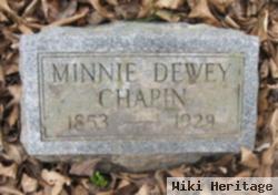 Minnie H Dewey Chapin