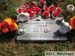 Carolyn Jean Shaffer Cowan