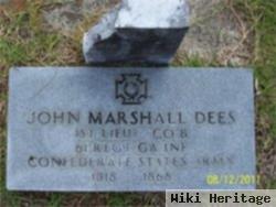 John Marshall Dees