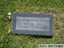 Lloyd Benford Evans