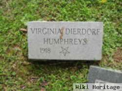 Virginia Norris Dierdorf Humphreys