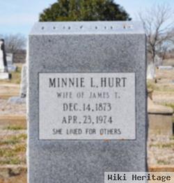 Minnie Louise Vogel Fulcher Hurt