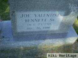 Joe Valentine Bennett, Sr