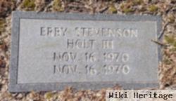 Erby Stevenson Holt, Iii