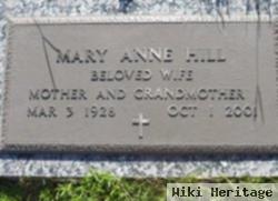 Mary Anne Cheney Hill