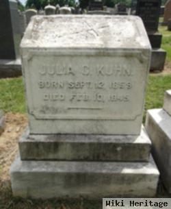 Julia C Kuhn