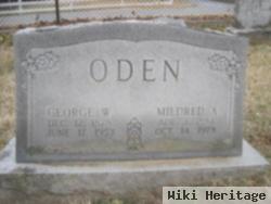 Mildred A. Oden