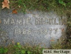 Mamie Amelia Geron Nicklin