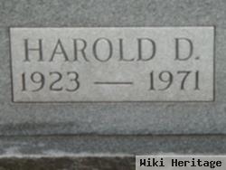 Harold D Mayse