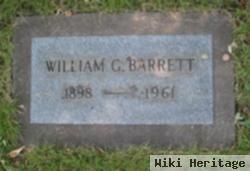 William G "willie" Barrett