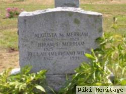 Augusta M Merriam