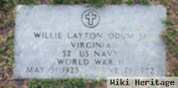 Willie Layton Odum, Sr