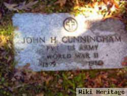 Pvt John H Cunningham