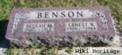 Beulah M. Benson