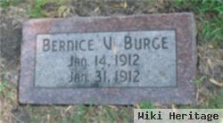 Bernice V. Burge