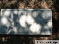 Susie Freeman Humphreville