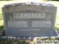 James Monroe Register