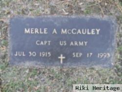 Merle Alexander Mccauley