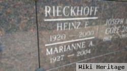 Marianne A. Rieckhoff