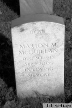 Marion M Mcquillan