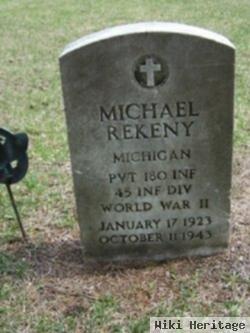 Pvt Michael Rekeny