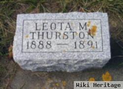 Leota M Thurston