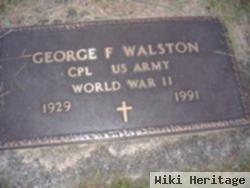 Corp George F. Walston