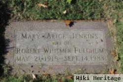 Mary Alice Jenkins Fulghum