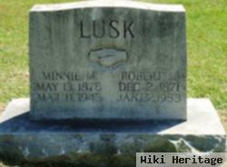 Robert M Lusk