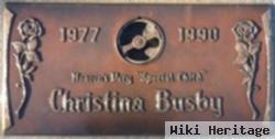 Christina Busby