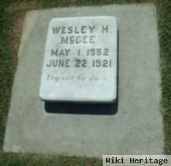 Wesley H. Mcgee