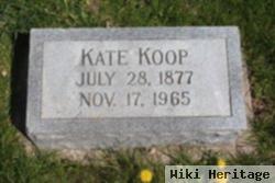 Katherine "kate" Koop Koop