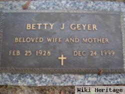 Betty J Geyer