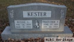 Bessie L Kester