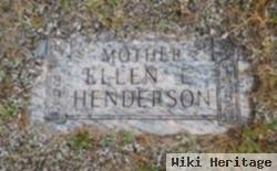 Ellen E. Henderson