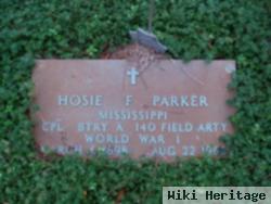 Hosie F Parker