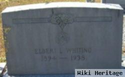 Elbert L. Whiting