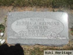 Zylphia Amelia Raymond Plowman