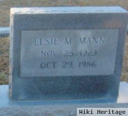 Elsie M. Mann