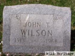 John T Wilson