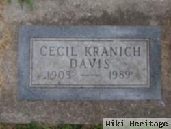 Cecil Kranich Davis