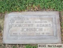 Dorothy Adams Johnson