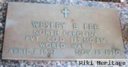 Wesley Burton Lee