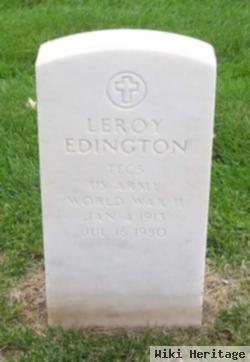 Leroy Edington