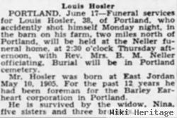 Louis Lee Hosler