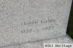 Henry Gehrs