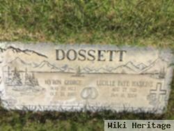 Lucille Faye Haskins Dossett