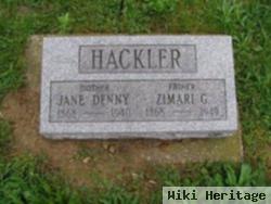 Jane Denny Hackler